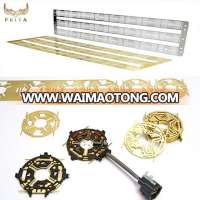 Customized precision metal stamping part / sheet metal fabrication service supplier